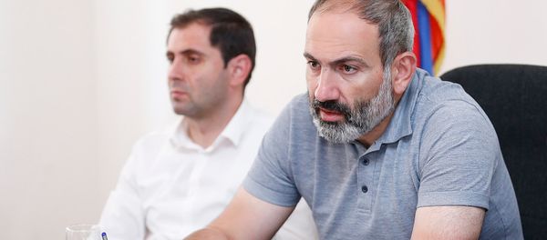 Рабочий визит премьер-министра Никола Пашиняна в Вайоцдзорскую область (6 июля 2018). Ехегнадзор - Sputnik Արմենիա