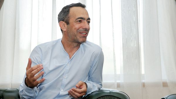 Юрий Джоркаефф на приеме у премьер-министра Армении Никола Пашиняна (9 июля 2018). Еревaн - Sputnik Армения