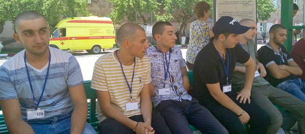 Ашот Пашинян в республиканском сборном пункте (9 июля 2018). Еревaн - Sputnik Արմենիա
