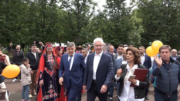 Մոսկվայում` Եկատերինինսկի զբոսայգում  նշեցին «ԾԻՐԱՆ–2018» տոնը - Sputnik Արմենիա