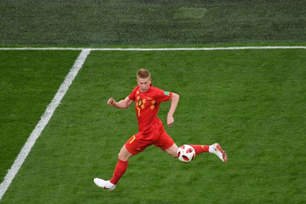 Полуфинальный матч чемпионата мира по футболу между сборными Франции и Бельгии (10 июля 2018). Санкт-Петербург - Sputnik Армения