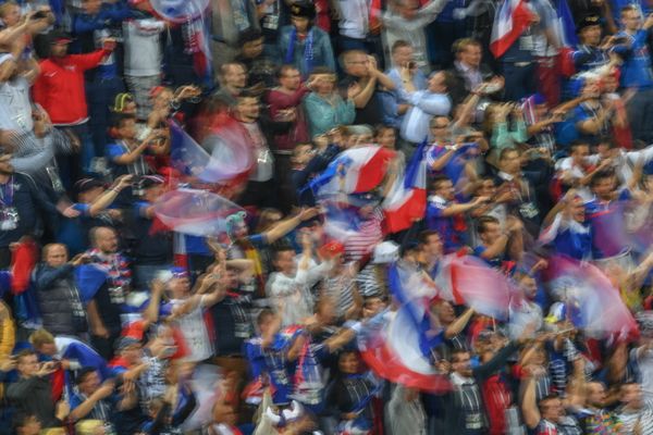 Полуфинальный матч чемпионата мира по футболу между сборными Франции и Бельгии (10 июля 2018). Санкт-Петербург - Sputnik Армения