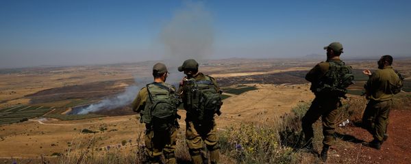Израильские солдаты на военной базе в аннексированных Израилем сирийских Голанских высотах (7 июля 2018). - Sputnik Армения