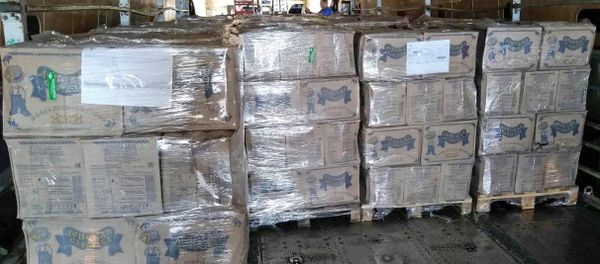 Отправка гуманитарного груза из Армении в Сирию Отправка гуманитарного груза из Армении в Сирию - Sputnik Армения
