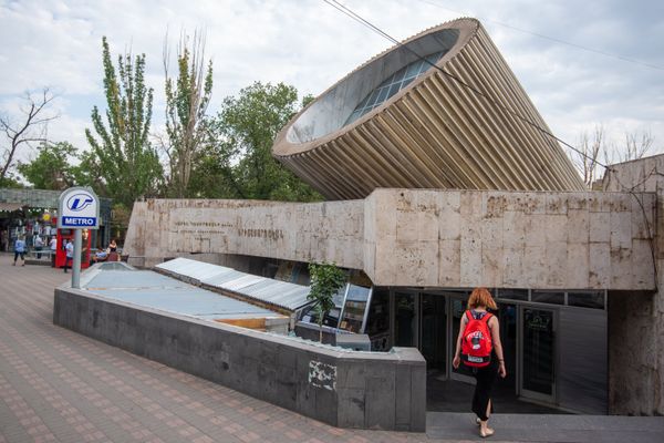 Станция метро Еритасардакан, Ереван Станция метро Еритасардакан, Ереван - Sputnik Արմենիա