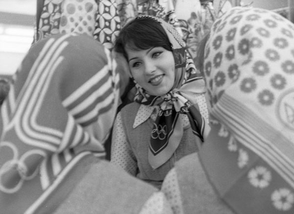 Платки с эмблемой московских Олимпийских игр 1980 года - Sputnik Армения