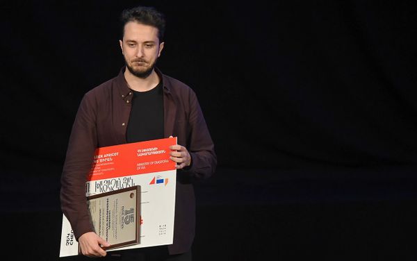 Церемония вручения призов 15-го международного кинофестиваля Золотой абрикос (14 июля 2018). Еревaн - Sputnik Армения