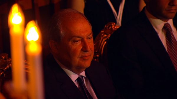 Президент Армении Армен Саргсян на гала-концерте, посвященном финалу Кубка мира (15 июля 2018). Москва - Sputnik Արմենիա