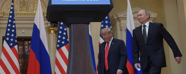 Совместная пресс-конференция президентов России и США Владимира Путина и Дональда Трампа (16 июля 2018). Хельсинки - Sputnik Армения