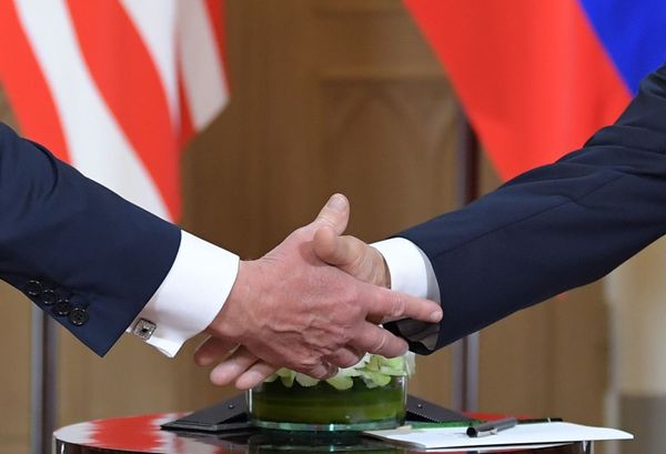 Встреча Президентов России и США Владимира Путина и Дональда Трампа в президентском дворце (16 июля 2018). Хельсинки - Sputnik Армения
