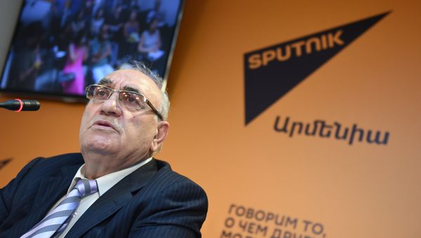 Пресс-конференция на тему Реконструкция армянской АЭС и перспективы развития атомной энергетики в будущем (19 июля 2018). Еревaн - Sputnik Արմենիա