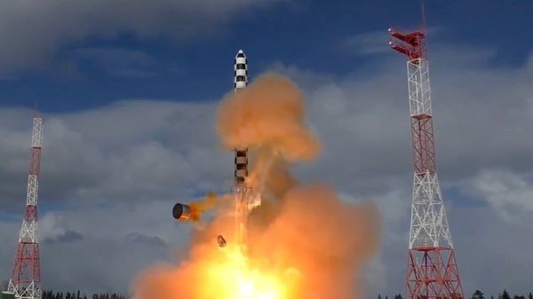 Запуск ракеты «Сармат» с космодрома «Плесецк» - Sputnik Армения
