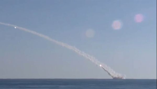 СПУТНИК_Удары по ИГ с подлодки Ростов-на-Дону: доклад Шойгу и кадры пуска ракет - Sputnik Армения
