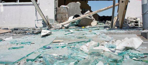 Взрыв производственного цеха в Чарбахе, Ереван - Sputnik Արմենիա