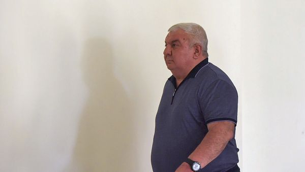 Юрий Хачатуров в здании суда Первой инстанции административного района Шенгавит (27 июля 2018). Еревaн - Sputnik Արմենիա