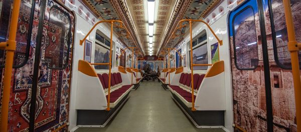 Новый дизайн вагонов ереванского метрополитена - Sputnik Արմենիա