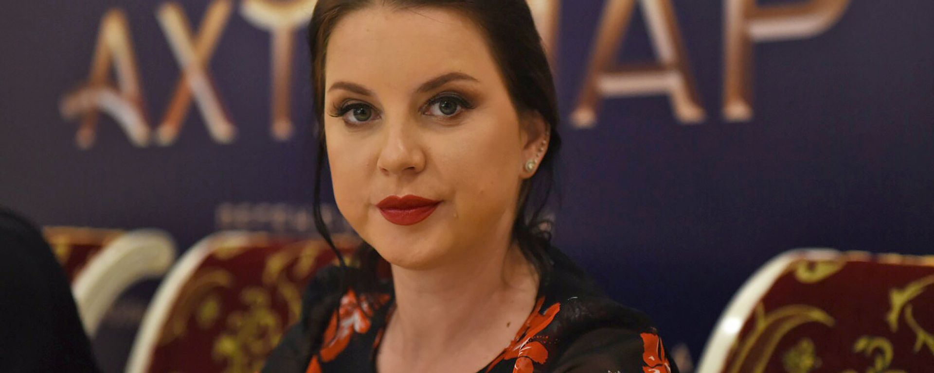 Ирина Слуцкая на пресс-конференции по теме предстоящего ледового шоу Ахтамар (31 июля 2018). Еревaн - Sputnik Армения, 1920, 28.09.2021