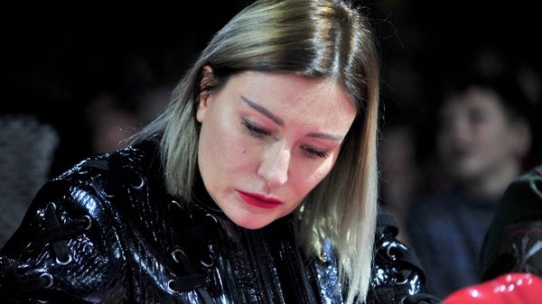 Жанна Левина в составе жюри во время проведения боев роботов Бронебот-2017 (29 октября 2017). Москвa - Sputnik Армения