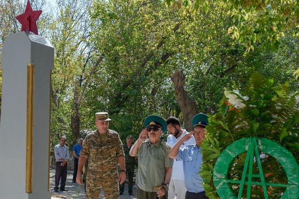 Торжественные мероприятия в честь 70-летия подвига Александра Корякова (2 августа 2018). Арарaт - Sputnik Արմենիա