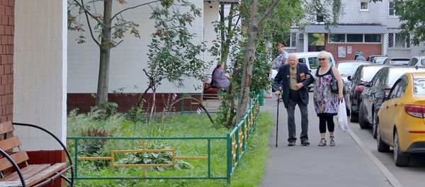 Двор на Алтуфьевском шоссе, где жила семья Хачатурян - Sputnik Армения