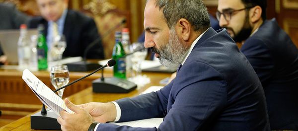 Премьер-министр Армении Никол Пашинян созвал совещание по экстренным вопросам оросительной системы (6 августа 2018). Еревaн - Sputnik Армения