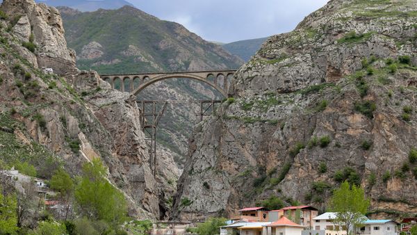 Երկաթուղային կամուրջ Իրանում - Sputnik Արմենիա