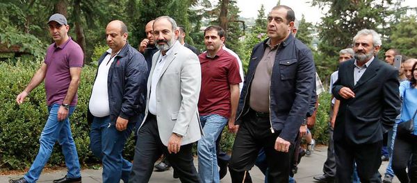 Рабочий визит премьер-министра Армении Никола Пашиняна в Тавушскую область (11 августа 2018) Иджеван - Sputnik Արմենիա