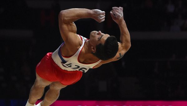 Российский гимнаст Артур Далалоян на чемпионате Европы по спортивной гимнастике в Глазго. 12 августа 2018 года - Sputnik Армения