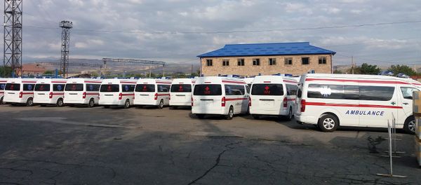 Правительство Китая подарило Армении новые автомобили скорой помощи Правительство Китая подарило Армении новые автомобили скорой помощи - Sputnik Армения