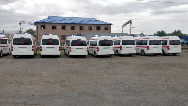 Правительство Китая подарило Армении новые автомобили скорой помощи - Sputnik Արմենիա