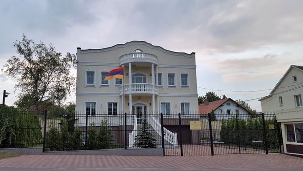 Здание посольства Армении в Республике Беларусь Здание посольства Армении в Республике Беларусь - Sputnik Армения