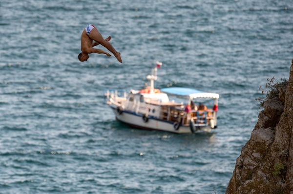 Freerate Cliff Diving World Cup քլիֆ դայվինգի մրցումներ - Sputnik Արմենիա