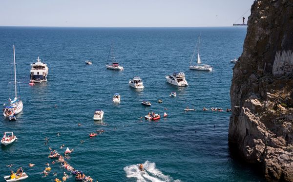 Freerate Cliff Diving World Cup քլիֆ դայվինգի մրցումներ - Sputnik Արմենիա
