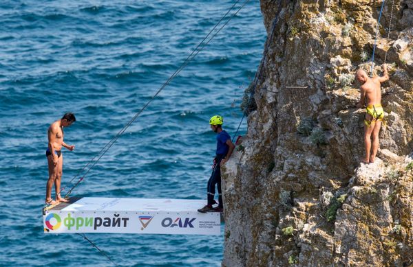 Freerate Cliff Diving World Cup քլիֆ դայվինգի մրցումներ - Sputnik Արմենիա