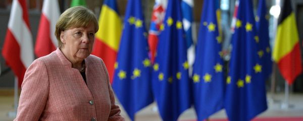 Канцлер Германии Ангела Меркель на саммите ЕС (23 марта 2018). Брюссель - Sputnik Армения