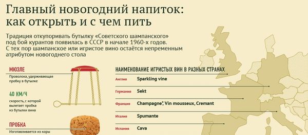 Главный новогодний напиток: как открыть и с чем пить Главный новогодний напиток: как открыть и с чем пить - Sputnik Армения
