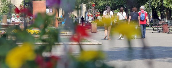 Туристы в Ереване - Sputnik Արմենիա