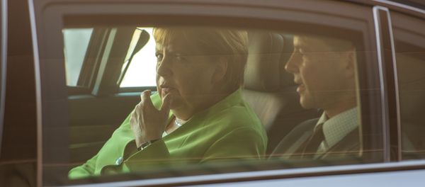 Канцлер Германии Ангела Меркель прибыла в Ереван (24 августа 2018). Аэропорт Звартноц Канцлер Германии Ангела Меркель прибыла в Ереван (24 августа 2018). Аэропорт Звартноц - Sputnik Армения