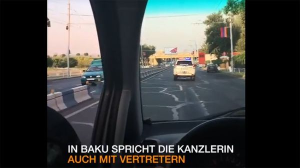 Видеоотчет поездки канцлера Ангелы Меркель в Азербайджан - Sputnik Արմենիա