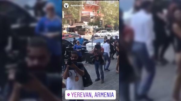 Инстаграм сториз Дэна Билзеряна - Sputnik Армения
