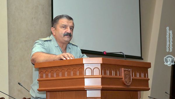 Начальник управления по планированию ГШ ВС РА, генерал-майор Генадий Таварацян Начальник управления по планированию ГШ ВС РА, генерал-майор Генадий Таварацян - Sputnik Արմենիա