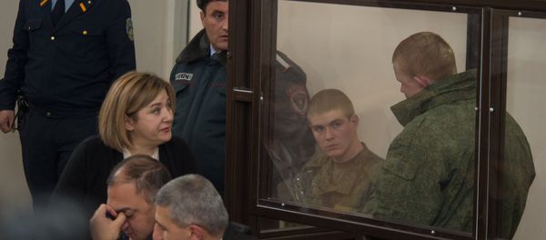 Заседание по делу об убийстве семьи Аветисян российским военнослужащим Валерием Пермяковым - Sputnik Армения