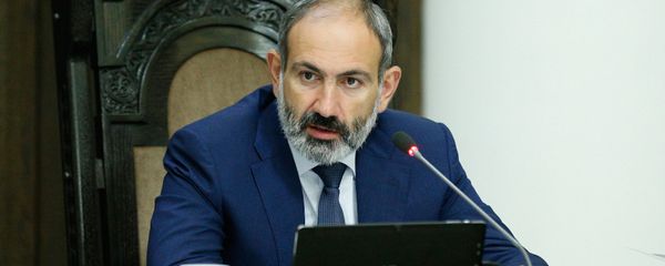 Очередное заседание правительства Республики Армения, которое вел премьер-министр Никол Пашинян Очередное заседание правительства Республики Армения, которое вел премьер-министр Никол Пашинян - Sputnik Армения