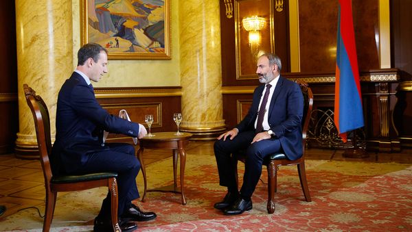 Интервью премьер-министра Никола Пашиняна телекомпании Аль-Джазира - Sputnik Արմենիա