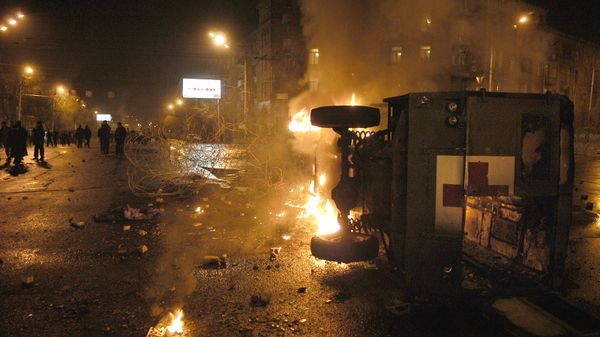 Улица Григора Лусаворича 1 марта 2008 года - Sputnik Армения