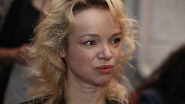 Виталина Цымбалюк-Романовская на открытии малой сцены московского драматического театра под управлением Джигарханяна (7 сентября 2016). Москвa - Sputnik Армения