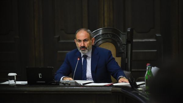 Премер министр Армении Никол Пашинян на заседании правительства (6 сентября 2018). Еревaн - Sputnik Արմենիա