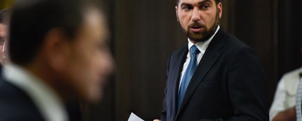 Глава гос.контрольной службы Давид Санасарян на заседании правительства Армении (6 сентября 2018). Еревaн - Sputnik Армения