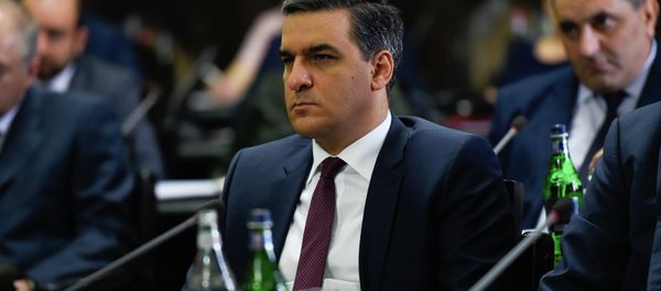 Омбудсмен Арман Татоян на заседании правительства Армении (6 сентября 2018). Еревaн - Sputnik Армения