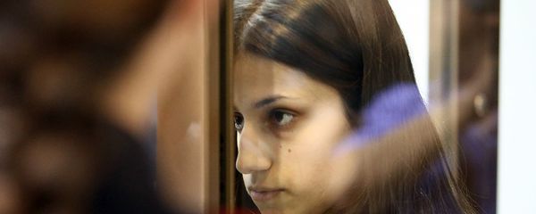 Рассмотрение в Мосгорсуде жалобы на арест сестер Марии, Крестины и Ангелины Хачатурян, обвиняемых в убийстве отца (20 августа 2018). Москвa - Sputnik Армения